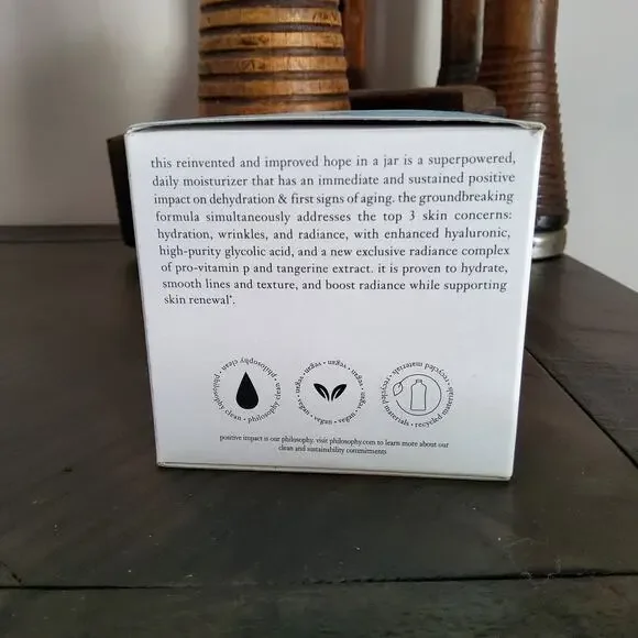 Philosophy Hope in a Jar Moisturizer Face Cream 4 oz Jumbo Size and - Picture 4 of 7